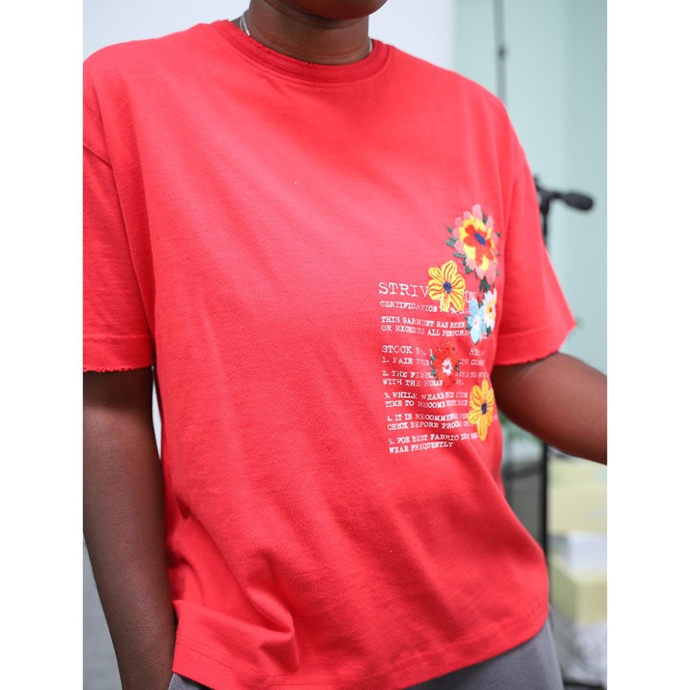 Embroidered Graphic Tshirt